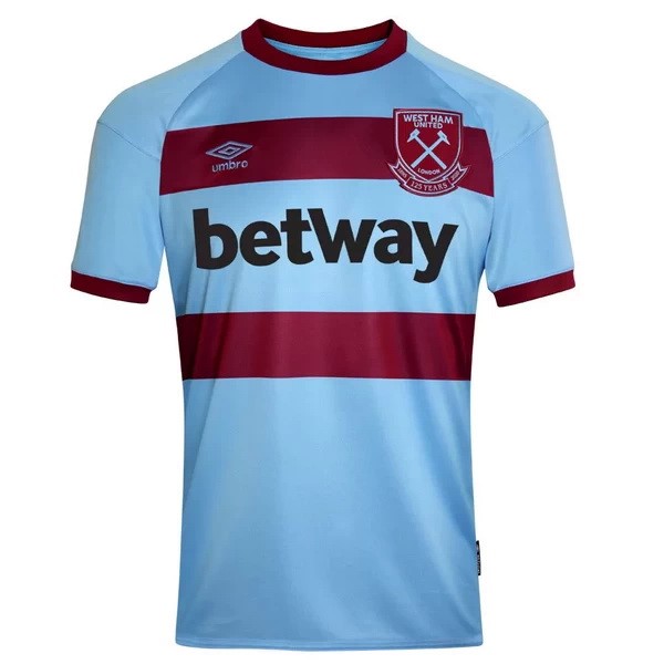 Thailande Maillot Football West Ham United Exterieur 2020-21 Bleu